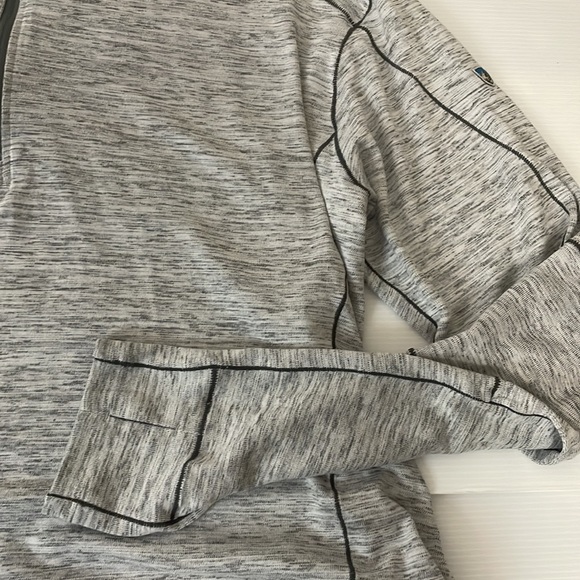 Kuhl Alloy Heathered Gray 1/4 Zip Pullover Size XXL - Picture 5 of 10